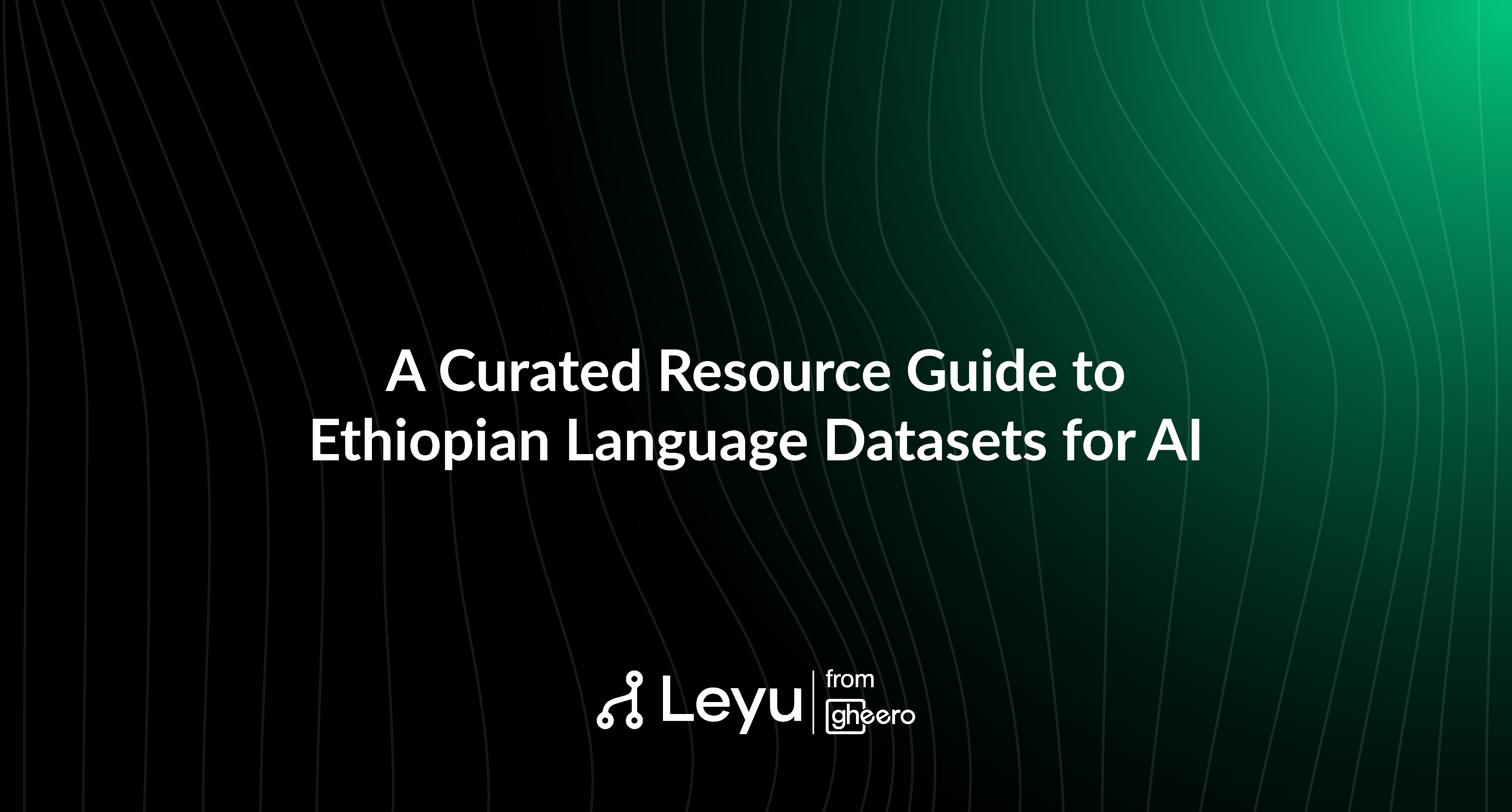 A Curated Resource Guide to Ethiopian Language Datasets for AI